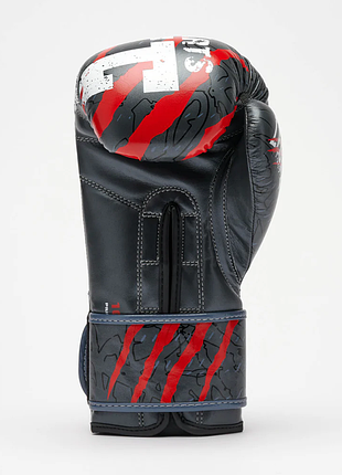 Bs боксерские перчатки leone best mix gn004 primal instinct black 14 унций bas77/n 4