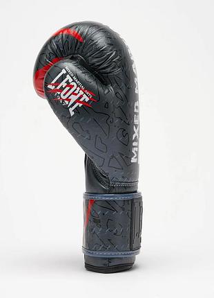 Bs боксерские перчатки leone best mix gn004 primal instinct black 14 унций bas77/n 5