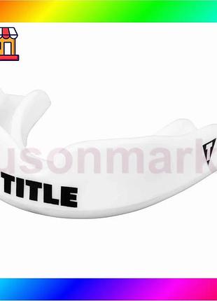 Bs капа title boxing best mix super shield x2 взрослая (возраст 11+) white bas77/n
