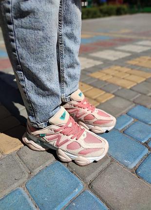 New balance 9060 inside voices beige pink 3