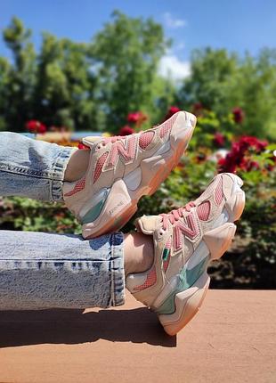 New balance 9060 inside voices beige pink 9