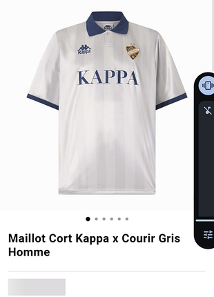 Kappa x courir authentic soccer unisex jersey 3