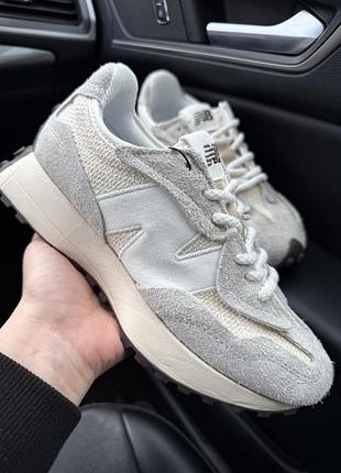 New balance 327 beige laces premium 2