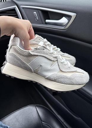 New balance 327 beige laces premium 7