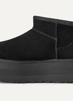 Замшеві угги оригінал classic ultra mini platform boot 5