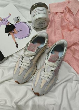 New balance 327 grey pink 5