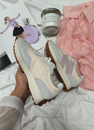 New balance 327 grey pink 8