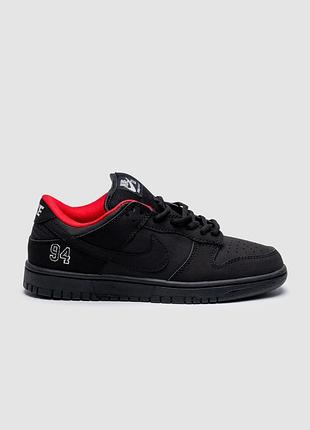 Кроссовки мужские nike sb dunk x supreme 94 black