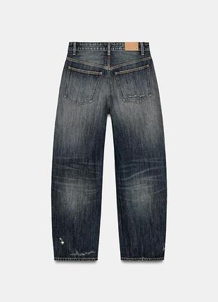 Джинсы zara baggy m/l, l, xl 2569/040/407 8