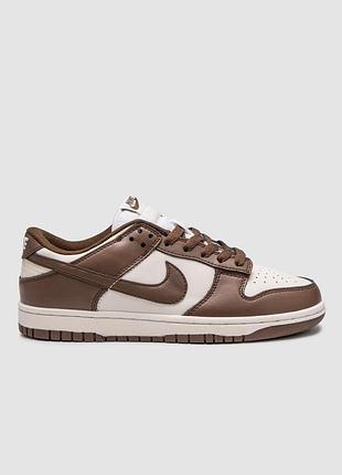 Кроссовки женские nike dunk low cacao wow
