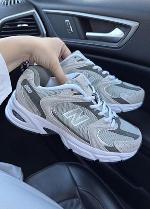 New balance 530 white grey premium 7