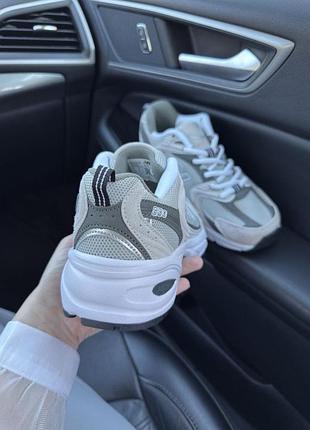 New balance 530 white grey premium 6