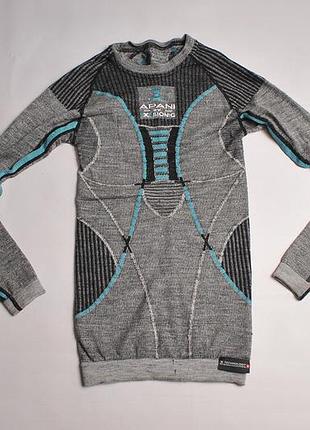 Жіноча термо кофта вовна мериноса x-bionic apani® merino by x-bionic® fastflow lady shirt - xs