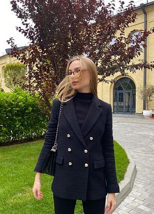 Піджак чорний mango 🖤