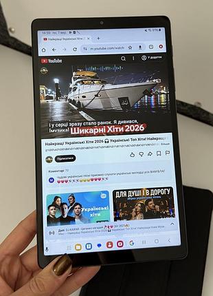 Samsung galaxy tab a7 lite (sm-t220) 4/64gb wi-fi планшет 8.7 дюймів + чохол для роботи дітей