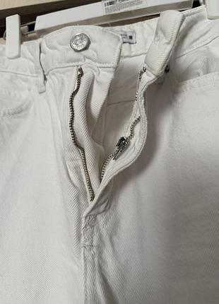 Джинси білі zara, 34 розмір 4