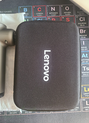 Перкуссионный массажный пистолет lenovo