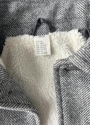 Пальто дитяче h&m 3