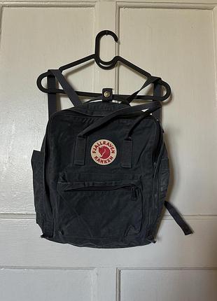 Темно-синій рюкзак fjallraven kanken koncept