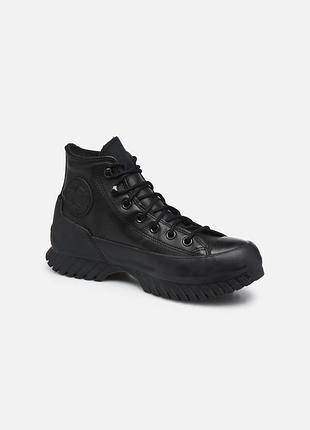 Кеди converse шкіряні