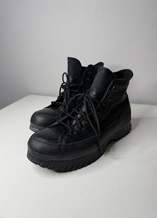 Кеди converse шкіряні 4