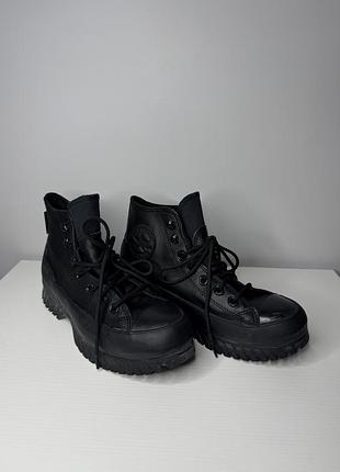 Кеди converse шкіряні 2