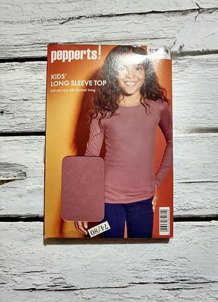 Лонгслив детский на девочку реглан кофта pepperts 2