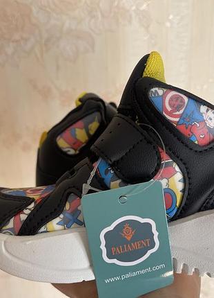 Високі кросівки для хлопчика 👟🍂 7