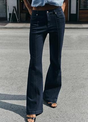 Джинси zara flare кльош s, m 5
