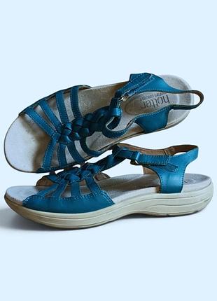 Кожаные босоножки hotter (comfort concept)