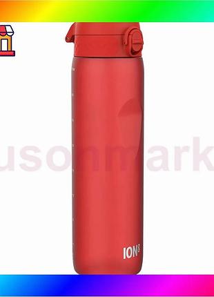 Bs пляшка для води best mix ion8 1000 мл. (еко пляшка) bpa free, red bas77/n