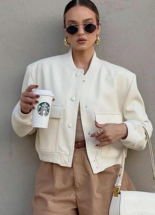 Классный белый бомбер zara
🌺🌺🌺🌺🌺🌺🌺🌺🌺🌺 7