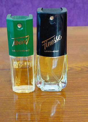 Вінтажні парфуми lenthéric tweed(30мл) та finesse (20 мл)