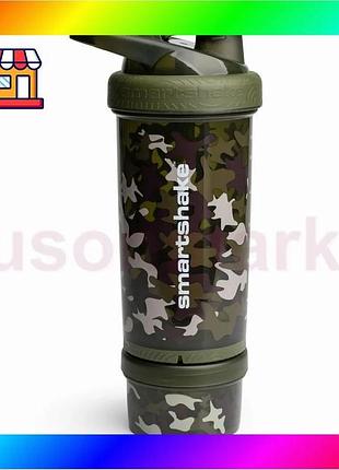Bs шейкер спортивный smartshake best mix revive 25oz/750ml camo green bas77/n