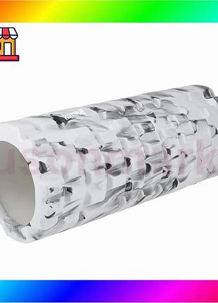 Bs массажный ролик (роллер) best mix powerplay 4025 massage roller серо-черный (33x15см.) bas77/n