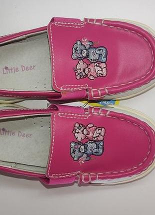Мокасины для девочки littlе deer р.27 5