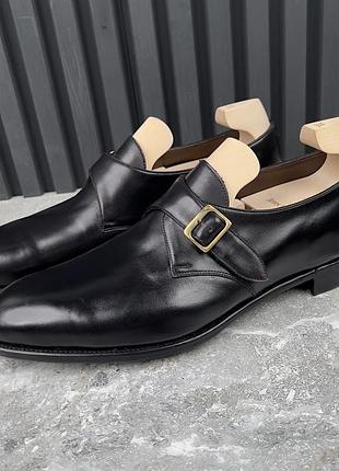 Edward green ealing single monk strap derby нові чоловічі туфлі шкіра оригінал 46.5 eur