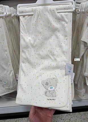 Хлопковое одеяло плед одеяло baby tatty teddy me to you 80 x 100 см