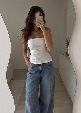 Топ без бретельок бренду h&m 🍨