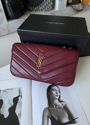 Ysl жіноча сумка шкіряна брендова преміум якість