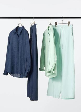 Льняные штанишки uniqlo 5