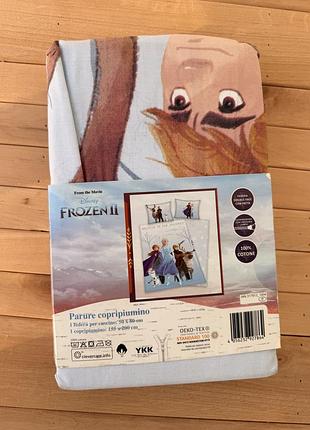 Нова постільна білизна disney frozen 2, 100% бавовна, підковдра + наволочка