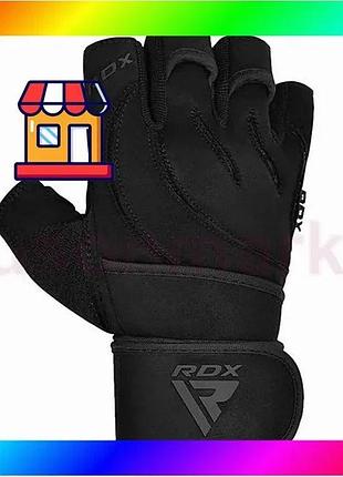 Bs перчатки для фитнеса best mix rdx l4 micro plus black s bas77/n