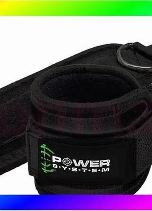Bs манжеты на лодыжке best mix power system ps-3460 ankle strap gym guy black bas77/n