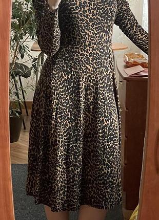 Сукня sosandar, леопардовий принт 🐆 8
