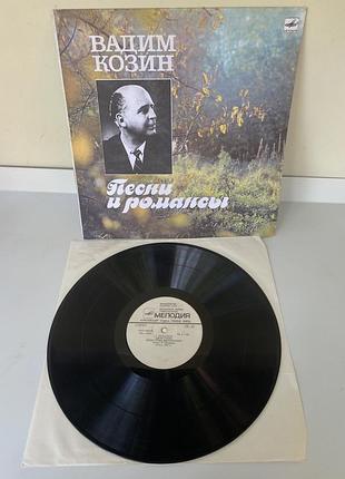 Вадим козін — «песни и романсы» | вінілова платівка «мелодія» 1988