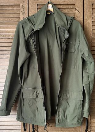 Оригінал! ідеальна чоловіча вітровка eddie bauer trekker, водовідштовхувальна, вітрозахисна, m / l р. сша