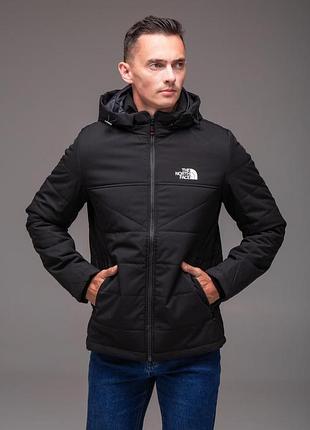 Мужская куртка tnf утепленная черная
