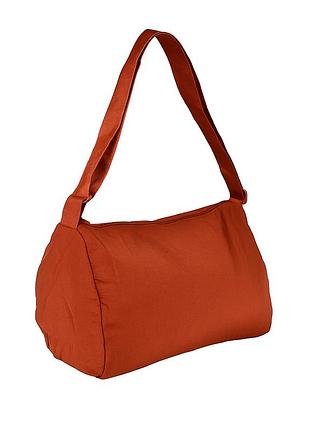 Влагостойкая сумка кросс-боди r98835-m 34×20×14 см терракотовая