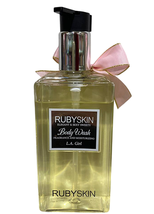 Гель для душа женский "rubyskin" l.a. girl 350мл 7*4*18см